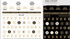 Sticker decor unghii DH-156