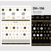 Sticker decor unghii DH-156 - 1