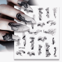Sticker decor unghii DP-1549 - 1
