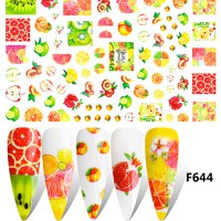 Sticker decor unghii f644 - 1
