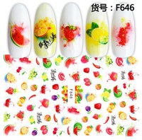 Sticker decor unghii f646 - 1