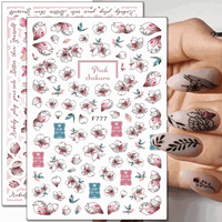 Sticker decor unghii F777 - F811 - 1