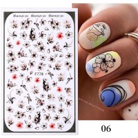 Sticker decor unghii F778 - 1