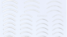 Sticker decor unghii G005 Silver