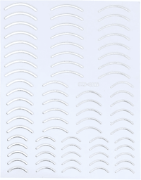 Sticker decor unghii G005 Silver - 1