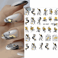 Sticker decor unghii JO-1827 - 1