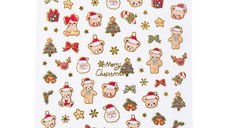 Sticker decor unghii model iarna/Craciun 3556 - MS-C263