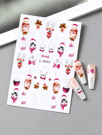 Sticker decor unghii model iarna/Craciun L-H053 - 1