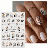 Sticker decor unghii QJK-PM136 - 1