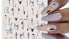 Sticker decor unghii STZ-SJ007