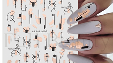 Sticker decor unghii STZ-SJ007