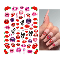 Sticker decor unghii XF3385 - 1