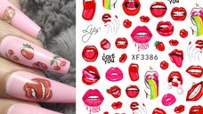 Sticker decor unghii XF3386