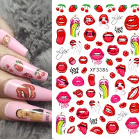 Sticker decor unghii XF3386 - 1