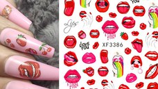 Sticker decor unghii XF3386