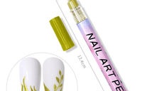 Stilou Pictura Unghii Nail Art Auriu -