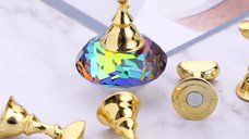 Suport cristale magnetic expunere tipsuri cu 5 rezerve