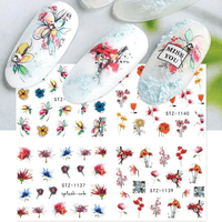 Tatuaj Decor Unghii 4 Modele I-01 - 1