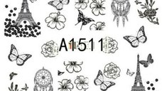 Tatuaj decor unghii A1511 - A1508