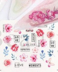 Tatuaj decor unghii BN-2083 - 1