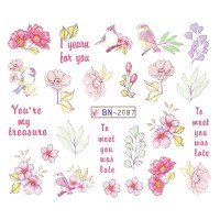 Tatuaj decor unghii BN-2087 - 1
