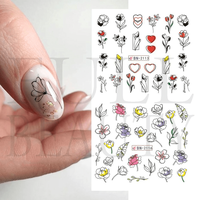 Tatuaj decor unghii BN-2113 - 1