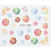 Tatuaj decor unghii iarna stz-785 - 1