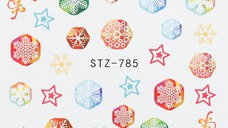 Tatuaj decor unghii iarna stz-785