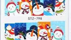 Tatuaj decor unghii iarna stz-798