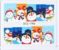 Tatuaj decor unghii iarna stz-798 - 1