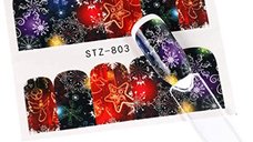 Tatuaj decor unghii iarna stz-803