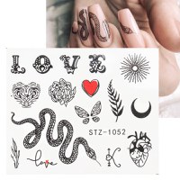 Tatuaj decor unghii STZ-1052 - 1