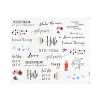 Tatuaj decor unghii STZ-1056 - 1