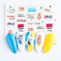 Tatuaj decor unghii STZ-1058 - 1