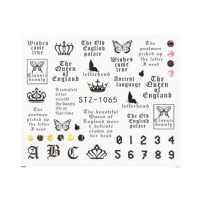 Tatuaj decor unghii STZ-1065 - 1