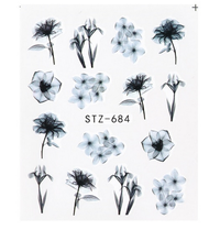 Tatuaj decor unghii STZ-684 - 1