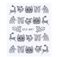 Tatuaj decor unghii STZ-897 - 1