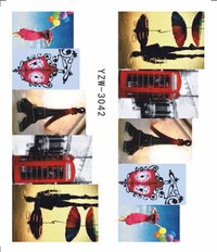 Tatuaj decor unghii YZW-3042 - 1