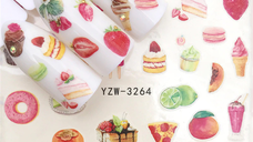 Tatuaj decor unghii YZW-3264 - YZW3270