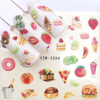 Tatuaj decor unghii YZW-3264 - YZW3270 - 1