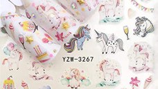 Tatuaj decor unghii YZW-3267 - YZW3270