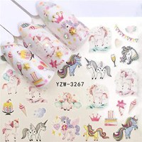 Tatuaj decor unghii YZW-3267 - YZW3270 - 1