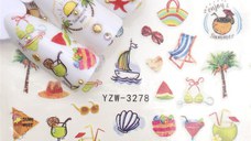 Tatuaj decor unghii YZW-3278 - YZW3270