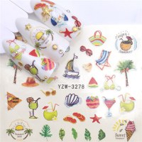 Tatuaj decor unghii YZW-3278 - YZW3270 - 1