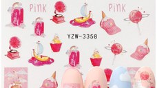 Tatuaj decor unghii YZW-3358 - YZW3270