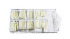 Tipsuri 100buc. Forma clasic culoare natur