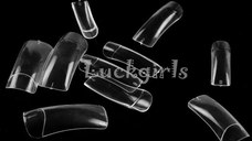 Tipsuri 100buc. Forma clasic transparente