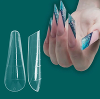 Tipsuri Full Cover 120 bucati Forma Migdala Ruseasca- Everin - TIPS-MR - 2