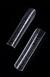 Tipsuri Full Cover Everin 120 bucati 12 marimi- Patrat Natural - SMR-24TK - 2