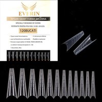 Tipsuri Smart Forms 120 buc. forma Balerina- Everin - TSMART120 - 1